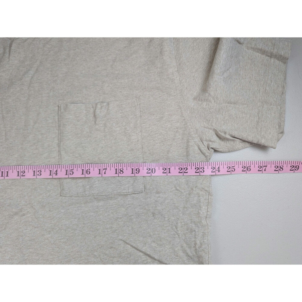 Everlane Crew Neck T Shirt Relaxed Premium Weight Uniform Organic Cotton Large - Picture 5 of 6